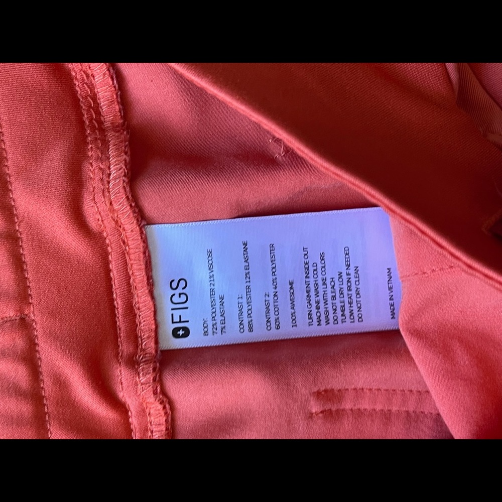 zamora high waisted 2.0 jogger scrub pants - Picture 3 of 4